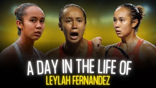 The Unbelievable Daily Routine of Leylah Fernandez [upl. by Loella]