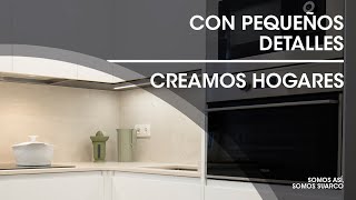 👌💥Cocina Muy Pequeña en L con Gran Encimera Dekton😯 [upl. by Arraet171]