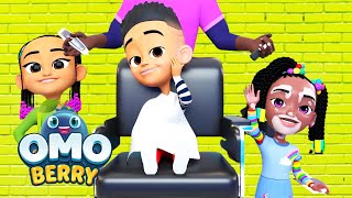 Barber Shop Bop  OmoBerry  Haircut Song  Hip Hop Song For Kids  Affirmations For Kids [upl. by Anoek]