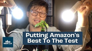 Grow Light Options for Indoor Plants Were Putting Amazons Best To The Test Part 1 of 3 [upl. by Nandor]