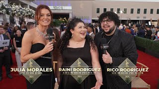 2024 Houston Sports Awards Red Carpet Raini and Rico Rodriguez [upl. by Marsland]