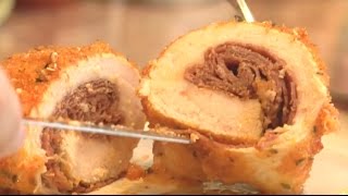 Easy Stuffed Chicken Recipe with Pastrami [upl. by Hauser]