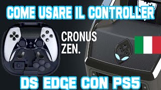 CRONUS ZEN COME UTILIZZARE DUAL SENSE EDGE CON PLAYSTATION 5  TUTORIAL  cronus cronuszen ps5 [upl. by Siramad]