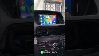 Apple CarPlay Mercedes E class W212 carplayukraine applecarplay androidauto mercedes [upl. by Leonor]