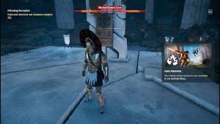 Assassins Creed® Odyssey Keepers insight asphodel fieldscave of dead silence location [upl. by Worra]