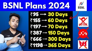 BSNL New Recharge Plan 2024  BSNL New Plan 2024  BSNL Recharge Plans 2024  BSNL Recharge Plan [upl. by Ateloiv]