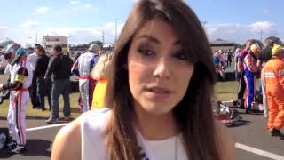 Miss Pays de la Loire 2011 aux 24 Heures karting [upl. by Elsi449]