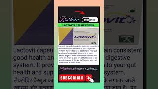 Lactobacillus  Lactovit cap  Medicine knowledge by Roshan pharmacy shorts pharmacy medicine [upl. by Enitsyrk608]