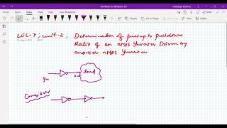 Lec14 Pullup Pulldown Ratio Pass transistor and Enhancement nMOS inverter [upl. by Ocramed]