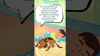 🐶The playful puppy  read aloud  Poems for kids  Short story  Animal Poems [upl. by Ettenyar]