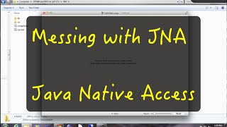 JNA Java Native Access SendInput from User32dll [upl. by Narik]