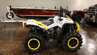 2023 Can Am Renegade 1000R XMR Power steering winch locker fox shocks [upl. by Bal]