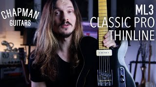 Chapman ML3 Classic Demo  Thinline TStyle P90 Goodness [upl. by Ttelracs]