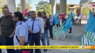 Sciopero dei mezzi a cremona scarsa sicurezza e carenza di autisti [upl. by Landry]