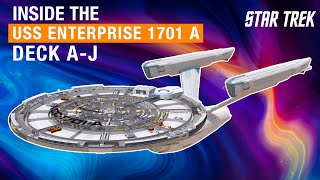 Star Trek Inside the USS Enterprise NCC1701ARefit Deck AJ [upl. by Eliseo]