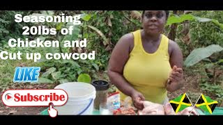 Doing shopping for Rio Sambre River cook out Cow Cod Cow Skin Soup [upl. by Vod532]