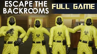 Escape the Backrooms UPDATED  Full Game Walkthrough  No Commentary [upl. by Llebpmac]