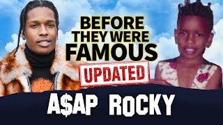 AAP Rocky  Before They Were Famous  Rapper Biography [upl. by Uos976]