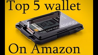 Top 5 Mens Wallet You Can Buy Amazon [upl. by Ramsden]