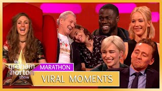 Most Viral Moments  MARATHON  The Graham Norton Show [upl. by Ehrsam412]