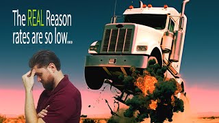 CARRIERS are the problem Why are truck rates so low Is trucking DEAD [upl. by Nathanael]