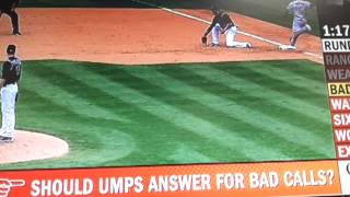 Worst Call In Baseball History [upl. by Aleac102]