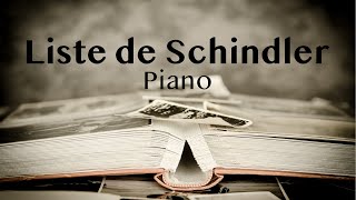 Liste de Schindler  piano [upl. by Fotzsyzrk]