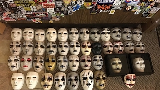 SLIPKNOT JOEY JORDISON MASK COLLECTION [upl. by Oek]