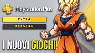 PLAYSTATION PLUS PREMIUM EXTRA più di 10 giochi a gennaio anche DRAGON BALL FIGHTERZ [upl. by Abixah303]