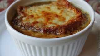 American French Onion Soup Recipe  How to Make Onion Soup [upl. by Nairad]