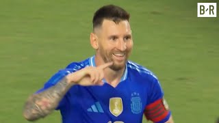 Lionel Messi Scores 2 Goals in Argentina vs Guatemala Friendly [upl. by Jessie]