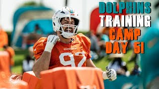 Miami Dolphins 2024 Training Camp Day 5  More Snapping Issues [upl. by Cairns]