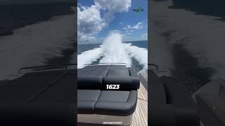 Pershing 64 Cruising in Luxury with Twin 1623HP MTU Engines [upl. by Ydnim]