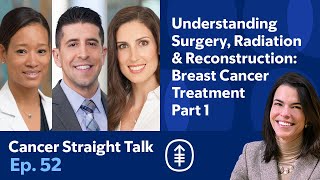 Breast Cancer Treatment Part 1 Surgery Radiation and Reconstruction  Cancer Straight Talk Podcast [upl. by Cletis]