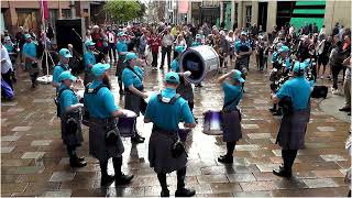 Kilmarnock Pipe Band Piping Live Glasgow 15 8 2023 2 [upl. by Haseefan]