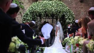 Wedding at the Castle of Vincigliata Tuscany [upl. by Kcirednek]