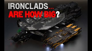 Drake Ironclads are HOW BIG Renders with Kraken Liberator amp Caterpillar Star Citizen ILW [upl. by Yrehc]