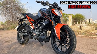 2024 All New Model KTM Duke 200 E20 BS7 Ride Review💥New Color👍New Features👌On Road Price amp Mileage [upl. by Margret520]