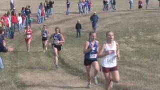 102409 High School Regional Cross Country  Grainfield Kansas [upl. by Akiram745]