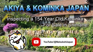 154 Year Old House for Sale in Rural Japan  Kominka Akiya Tour [upl. by Dralliw131]