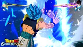 35 MINUTES OF EXCLUSIVE DRAGON BALL Sparking ZERO GAMEPLAY IN 4K 🐉 GOGETA VS VEGITO [upl. by Notnek]