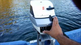 Evinrude 4hp Outboard Motor [upl. by Neelrihs]