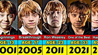 Rupert Grint Transformation From 1 to 36 Year Old [upl. by Rosalynd500]