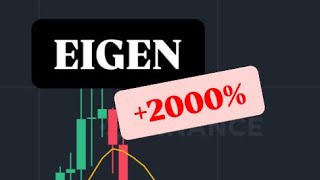 EIGEN LAUNCHING ON BINANCE 🎉2000 EIGEN COIN NEXT MOVE  EIGEN COIN PRICE PREDICTION [upl. by Ronacin]