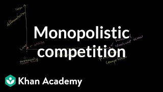 Oligopolies and monopolistic competition  Forms of competition  Microeconomics  Khan Academy [upl. by Scherle]