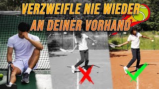 Wie du die 4 häufigsten Vorhand Fehler korrigierst und massive Power erzeugst  Tennis Vorhand [upl. by Zamora725]