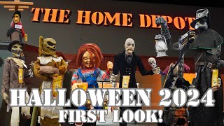 Home Depot HALLOWEEN 2024 FIRST LOOK It is MIND BLOWING for 2024 🔥🔥HomeDepot [upl. by Bamby]