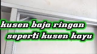 kusen pintu baja ringan rumah [upl. by Imaj]