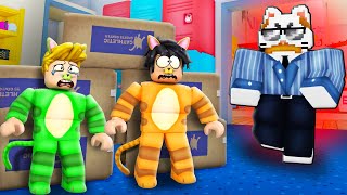 Playing CAT Hide and SEEK In ROBLOX [upl. by Enaed]