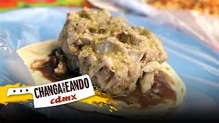 Los tacos de espinazo de Don Toño  Changarreando CDMX [upl. by Rachaba225]